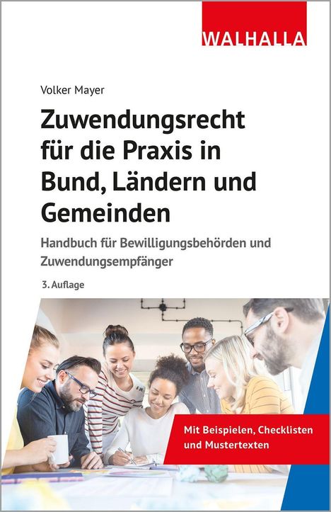 Volker Mayer: Zuwendungsrecht für die Praxis in Bund, Ländern und Gemeinden, Buch