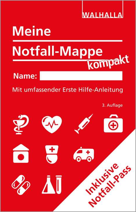 Walhalla Fachredaktion: Meine Notfall-Mappe kompakt, Buch