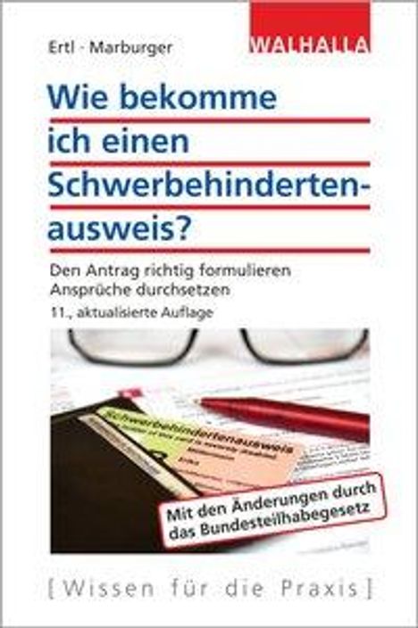Nikolaus Ertl: Ertl, N: Wie bekomme ich einen Schwerbehindertenausweis?, Buch