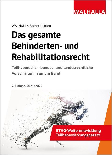Walhalla Fachredaktion: Gesamte Behinderten-/Rehabilitationsrecht, Buch