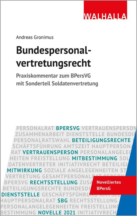 Andreas Gronimus: Bundespersonalvertretungsrecht, Buch
