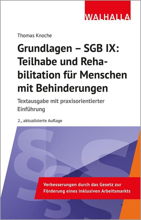 Thomas Knoche: Grundlagen - SGB IX: Teilhabe und Rehabilitation von Menschen mit Behinderungen, Buch