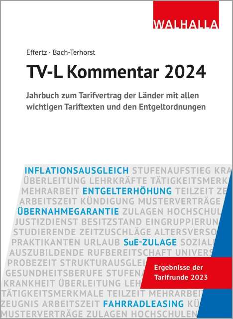 Jörg Effertz: TV-L Kommentar 2024, Buch