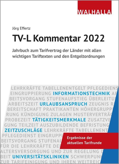Jörg Effertz: Effertz, J: TV-L Kommentar 2022, Buch