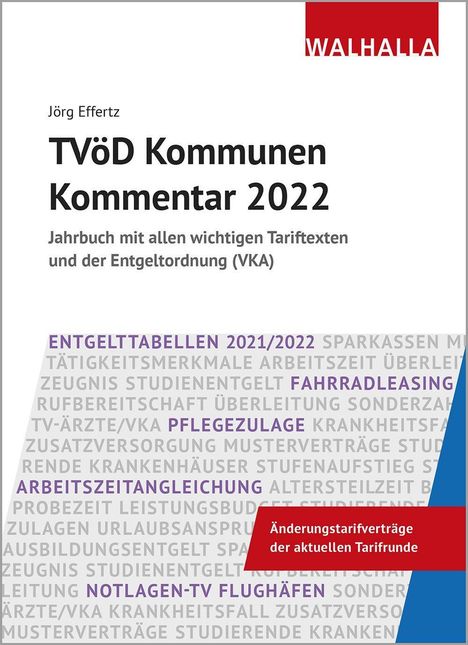 Jörg Effertz: Effertz, J: TVöD Kommunen Kommentar 2022, Buch