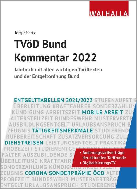 Jörg Effertz: Effertz, J: TVöD Bund Kommentar 2022, Buch