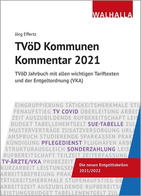 Jörg Effertz: Effertz, J: TVöD Kommunen Kommentar 2021, Buch
