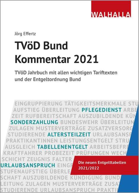 Jörg Effertz: Effertz, J: TVöD Bund Kommentar 2021, Buch