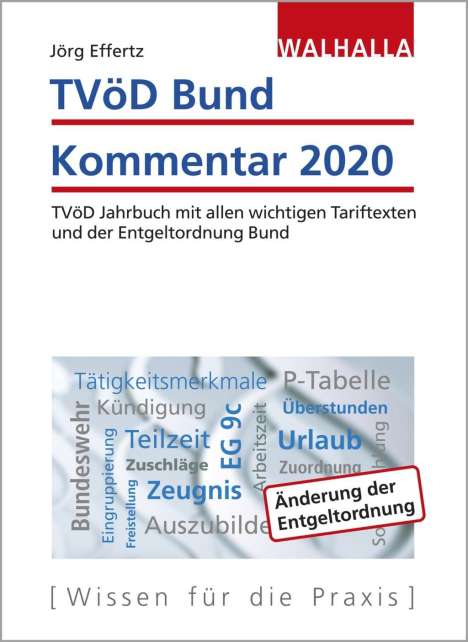 Jörg Effertz: Effertz, J: TVöD Bund Kommentar 2020, Buch