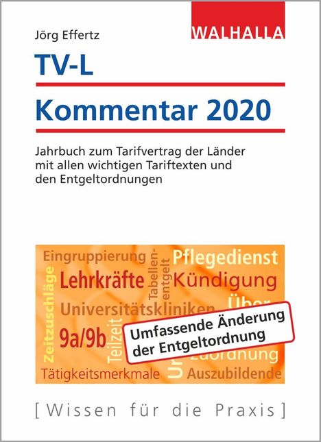Jörg Effertz: TV-L Kommentar 2020, Buch