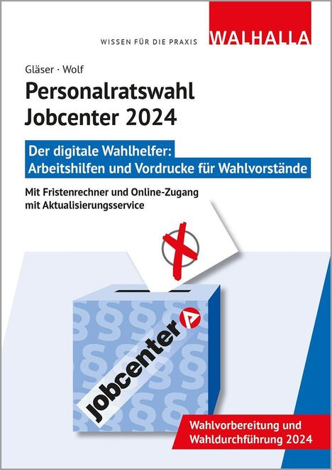 Franziskus Gläser: CD-ROM Personalratswahl Jobcenter 2024, CD-ROM