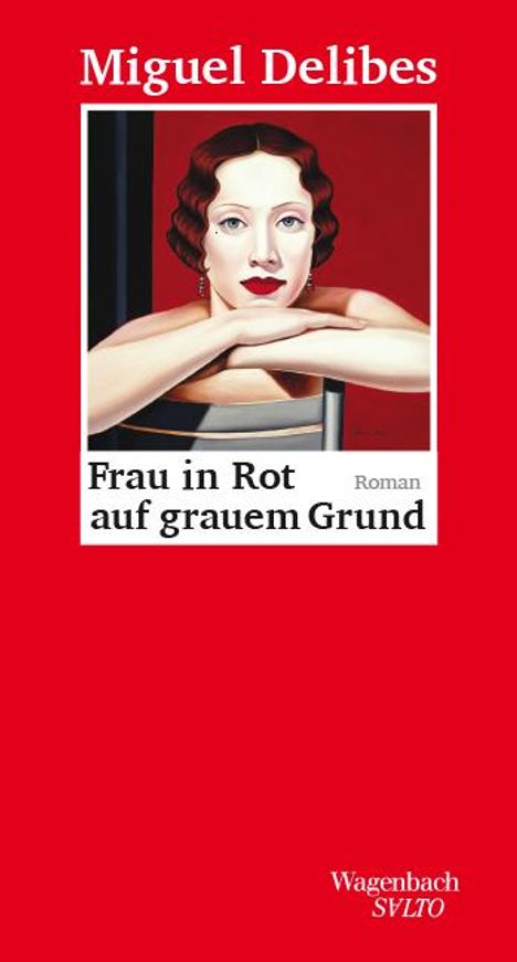 Miguel Delibes: Frau in Rot auf grauem Grund, Buch