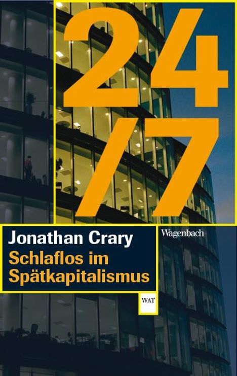 Jonathan Crary: 24/7, Buch