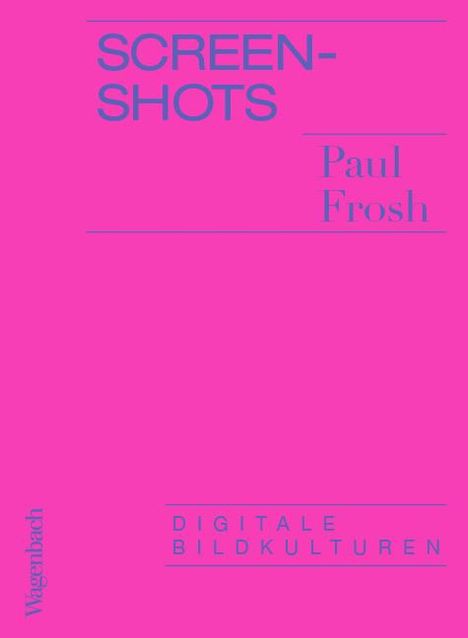 Paul Frosh: Screenshots, Buch