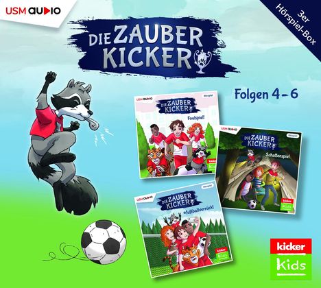 Benjamin Schreuder: Die Zauberkicker Hörbox (Folgen 4-6), CD