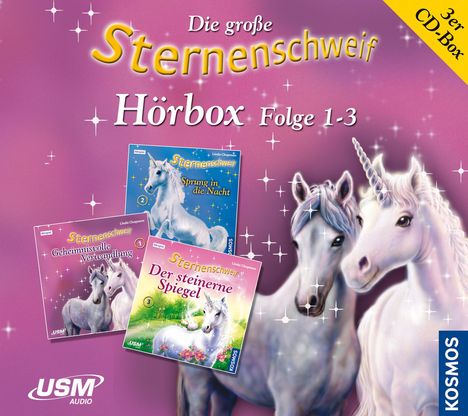 Linda Chapman: Die große Sternenschweif Hörbox. Folge 1-3, 3 CDs