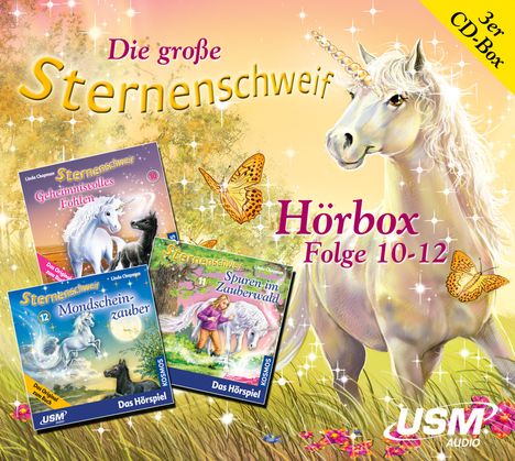 Linda Chapman: Die große Sternenschweif Hörbox Folge 10-12, 3 CDs