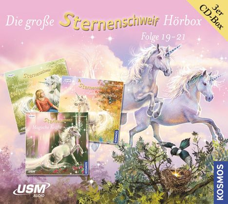 Linda Chapman: Die große Sternenschweif Hörbox Folge 19-21, 3 CDs