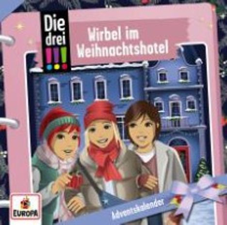 Maja von Vogel: Die drei !!! Adventskalender - Wirbel im Weihnachtshotel, CD