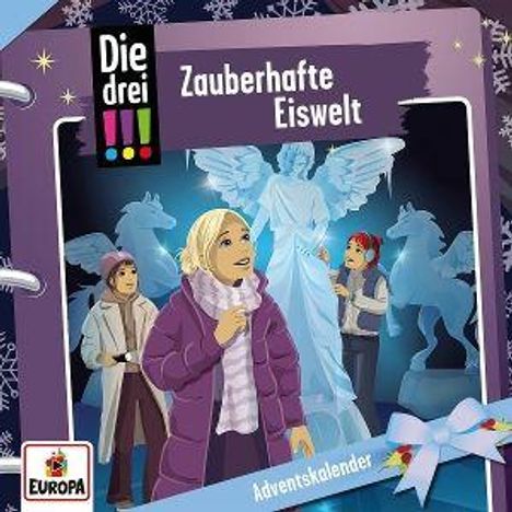 Die drei !!! Adventskalender: Zauberhafte Eiswelt, CD