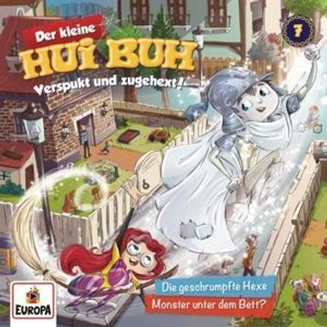 Ulrike Rogler: Der kleine Hui Buh 07. Die geschrumpfte Hexe / Monster unter dem Bett?, CD