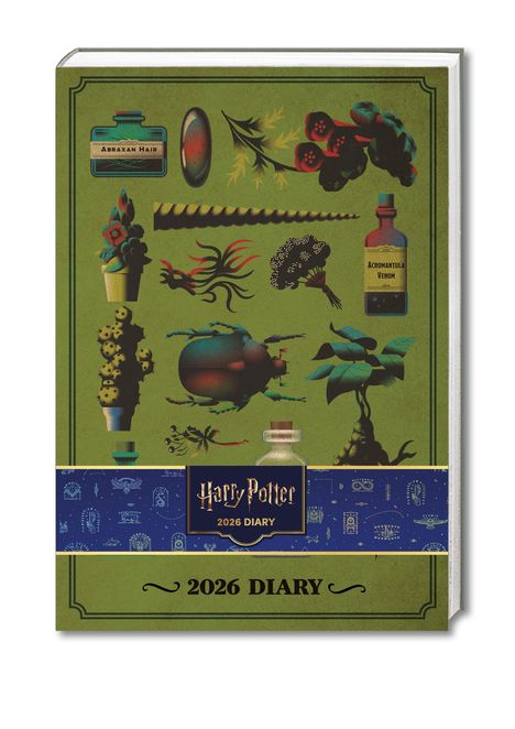 Danilo Promotion Ltd: Harry Potter - A5-Tischkalender 2026, Kalender