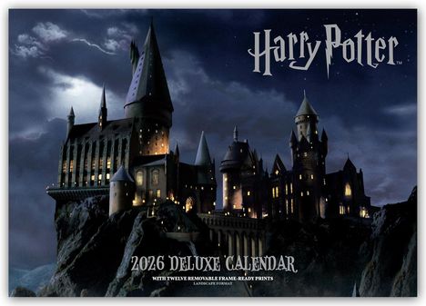 Danilo Promotion Ltd: Harry Potter - A3-Deluxe Posterkalender 2026 - Wandkalender, Kalender