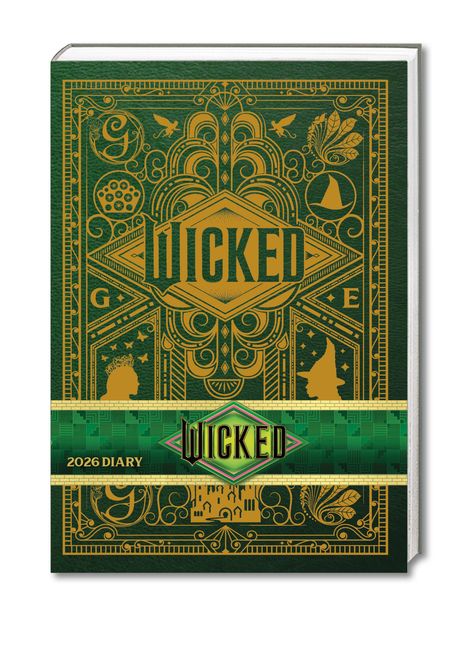 Wicked - A5-Tischkalender 2026, Kalender