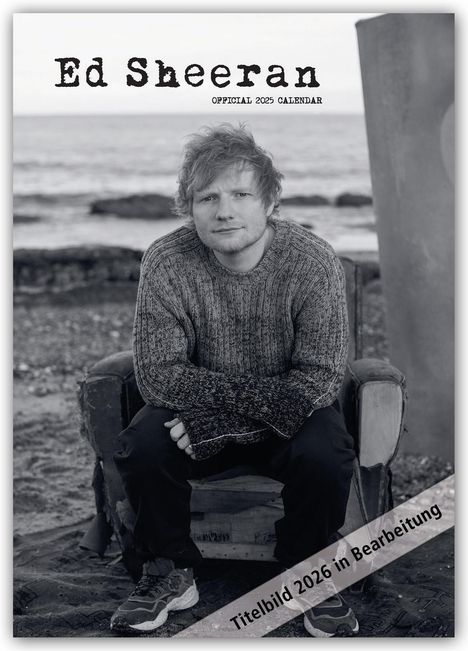 Ed Sheeran 2026 - A3-Posterkalender, Kalender