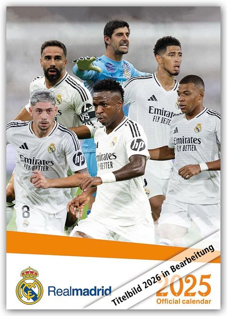 Danilo: Real Madrid FC 2026 - A3-Posterkalender, Kalender