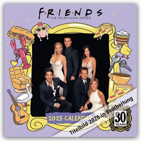 Danilo Promotion Ltd: Friends 2026 - Wandkalender, Kalender