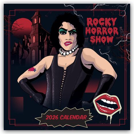 Rocky Horror Show 2026 - Wandkalender, Kalender