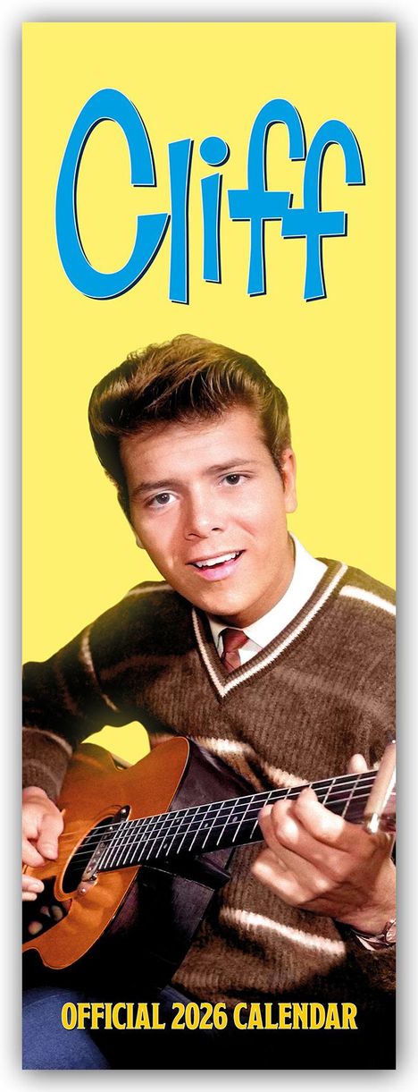 Cliff Richard 2026 - Slimline-Kalender, Kalender