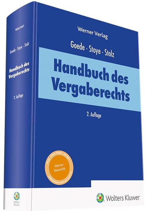 Handbuch des Vergaberechts, Buch