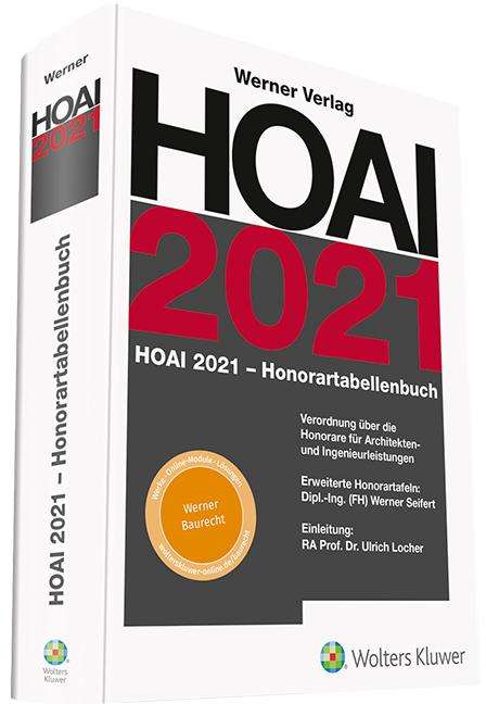 HOAI 2021 - Honorartabellenbuch, Buch