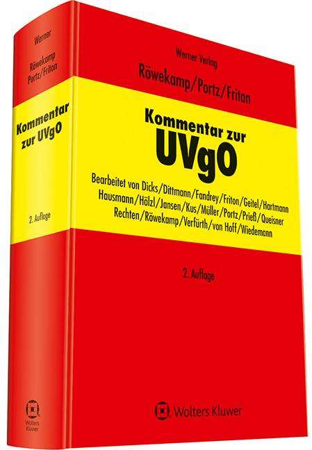 Kommentar zur UVgO, Buch