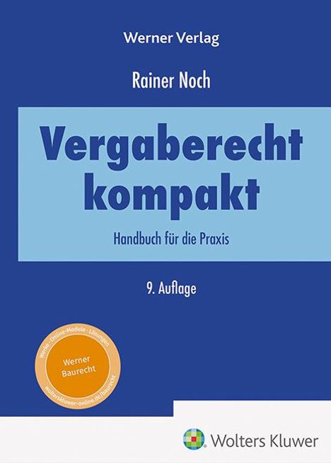 Rainer Noch: Vergaberecht kompakt, Buch