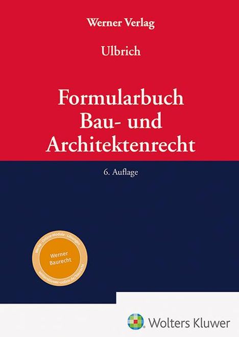 Formularbuch Bau- und Architektenrecht, Buch