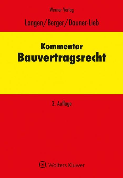 Kommentar zum Bauvertragsrecht, Buch