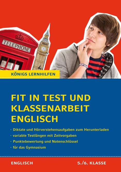Sabine Huber: Fit in Test und Klassenarbeit - Englisch 5./6. Klasse Gymnasium, Buch