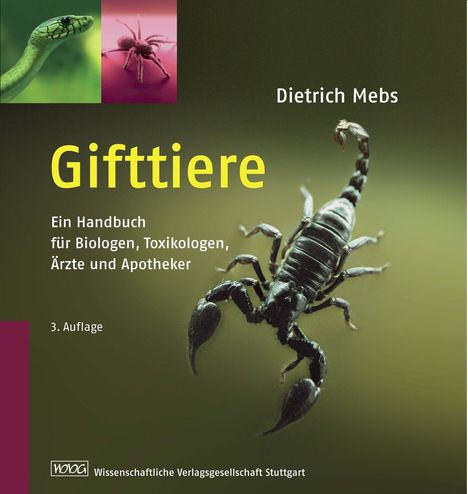 Dietrich Mebs: Gifttiere, Buch