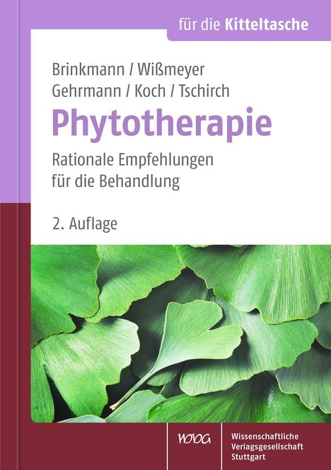 Helmut Brinkmann: Phytotherapie für die Kitteltasche, Buch