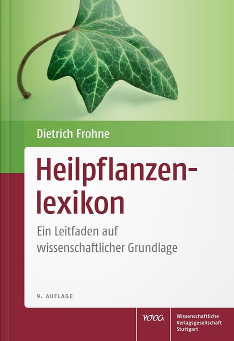 Dietrich Frohne: Heilpflanzenlexikon, Buch