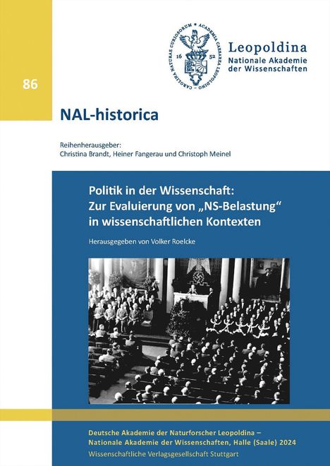 Politik in der Wissenschaft, Buch