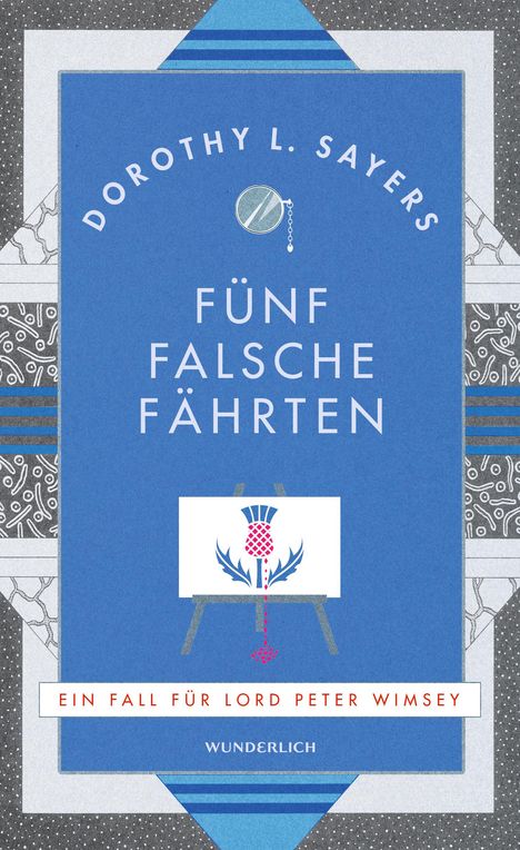 Dorothy L. Sayers: Fünf falsche Fährten, Buch