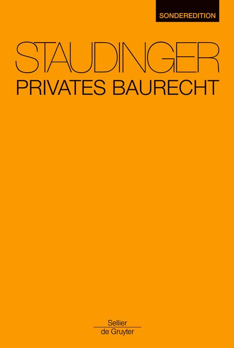 Privates Baurecht, Buch
