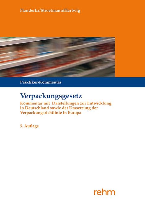 Clemens Stroetmann: Stroetmann, C: Verpackungsgesetz, Buch