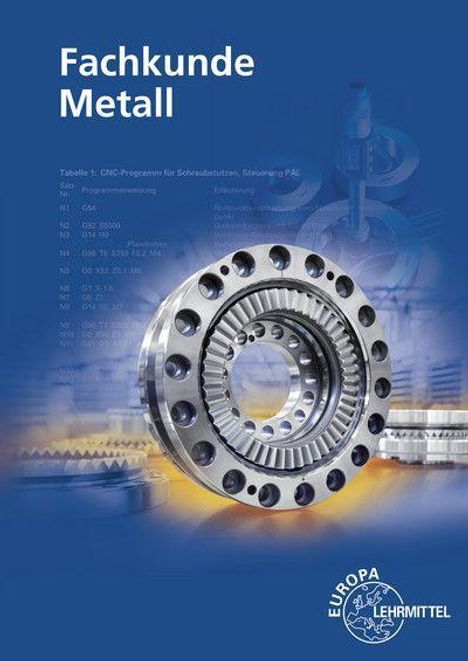 Jürgen Burmester: Fachkunde Metall + CDR, Buch