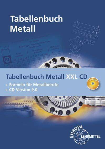 Roland Gomeringer: Tabellenbuch Metall XXL CD, Buch