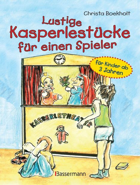 Christa Boekholt: Lustige Kasperlestücke für einen Spieler, Buch